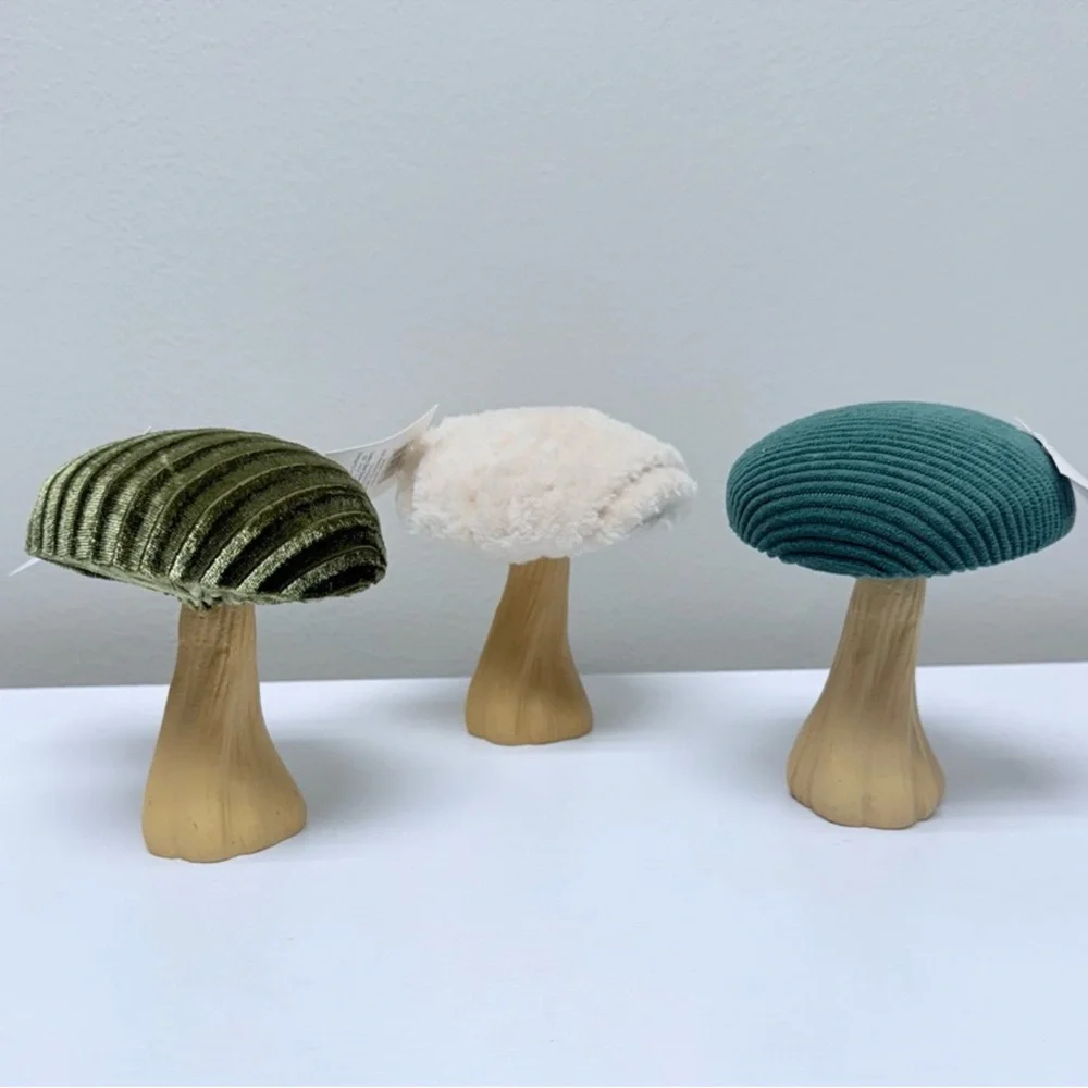New Full Set of 3 Mushroom Figurals by Target Bullseye Playground